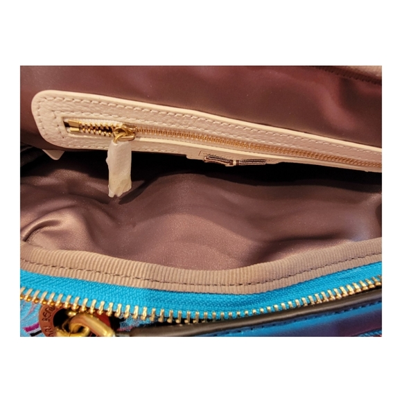 NWT Henri Bendel Tahitian Tide Blue Camera Bag - Picture 5 of 5